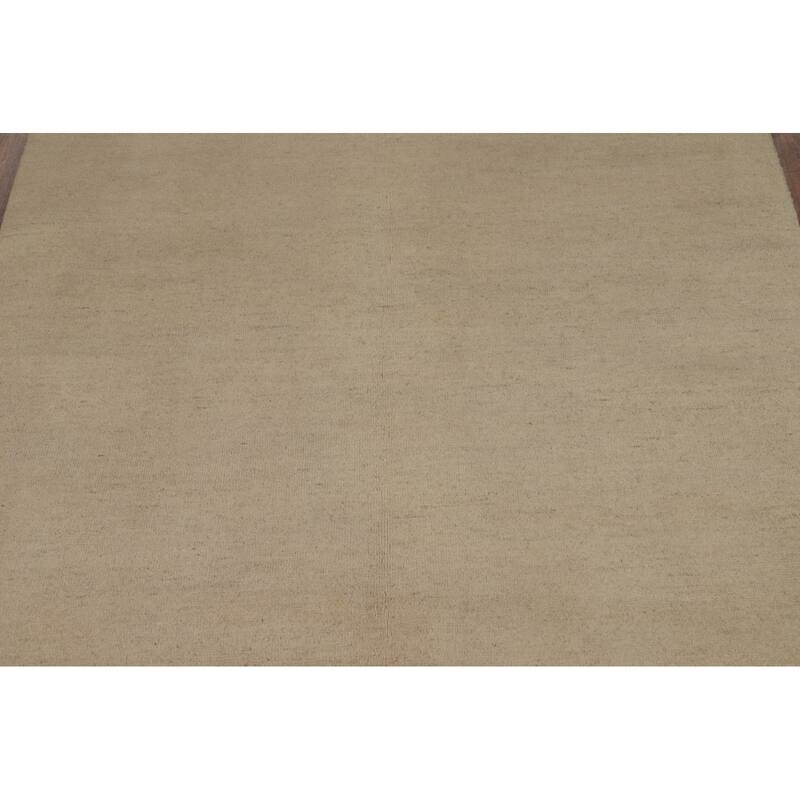 Gabbeh Modern Rug Hand-Knotted Contemporary Wool Carpet - 4'9"x 6'7"