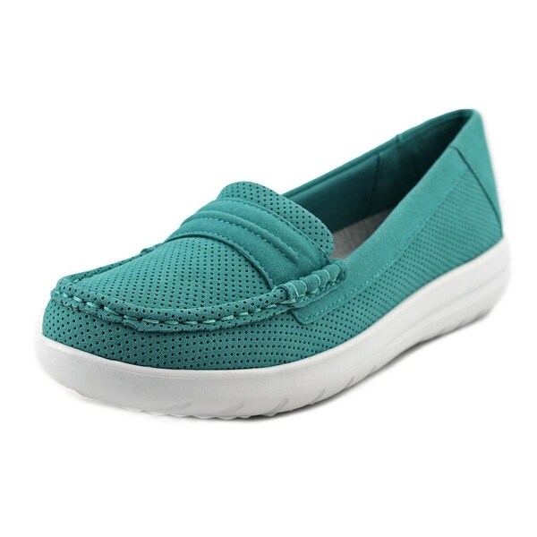 clarks cloudsteppers womens green
