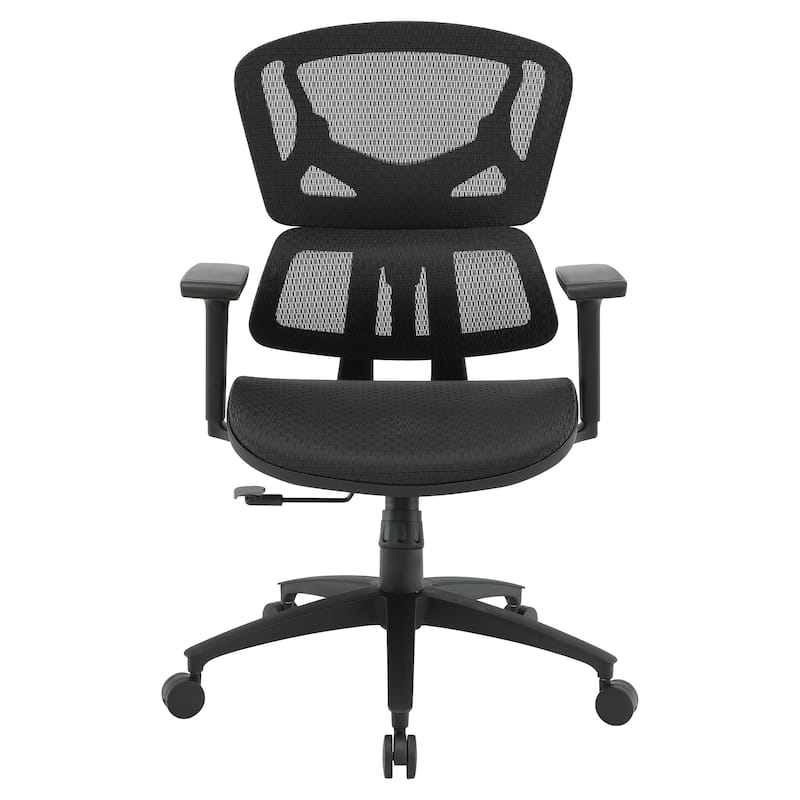 Black Mesh and Seat Managers Chair