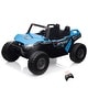preview thumbnail 11 of 29, 24V 2 Seater Ride On Car for Kids, 4WD Utv Electric Cars Blue
