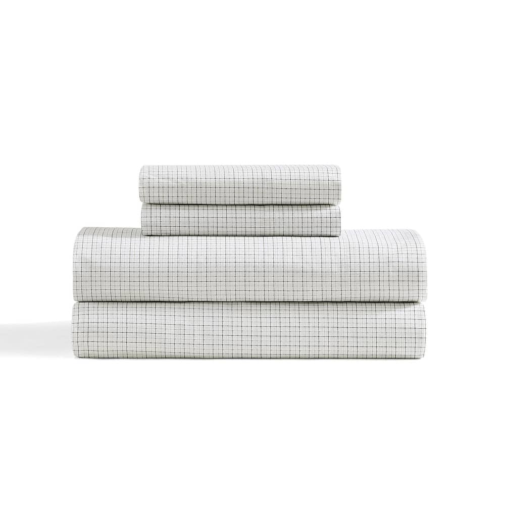 Tommy Hilfiger Printed Cotton Percale Sheet Set