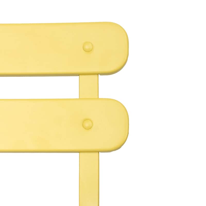 3 Piece Patio Bistro Balcony Chair Table Set