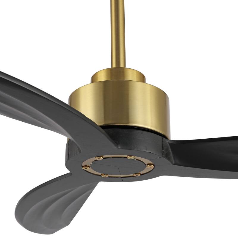 WINGBO 52" and 64" 3-Blades Indoor Celiing Fan without Light, DC Motor