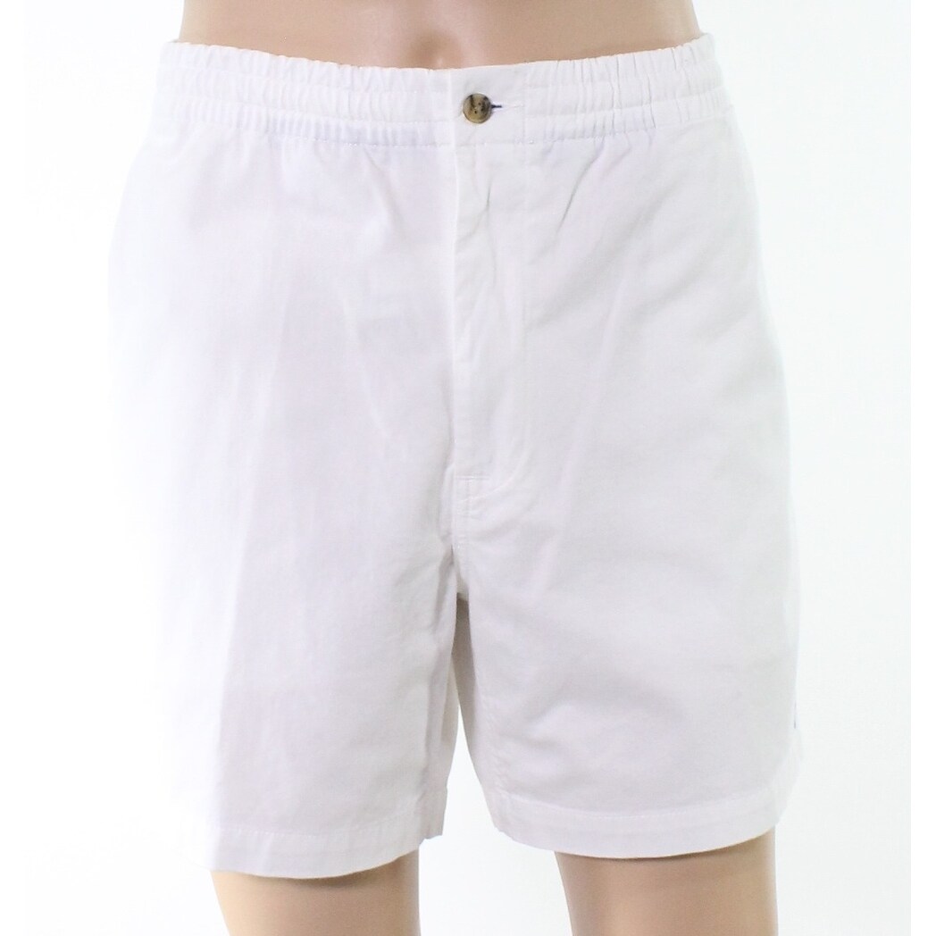 Shop Polo Ralph Lauren White Mens Size 2xl Elastic Waist Casual
