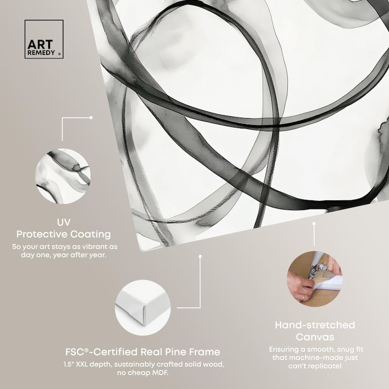 Dynamic Interplay I Canvas by Art Remedy, Gallery Wrapped