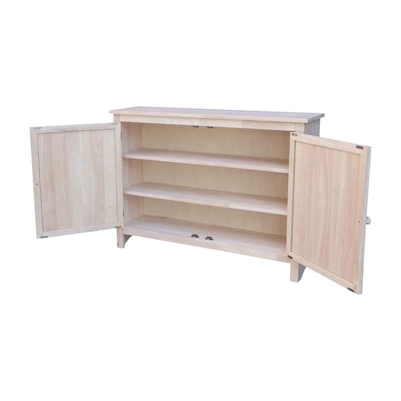 Solid Wood Storage Cabinet Cupboard