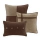 preview thumbnail 12 of 56, Madison Park Westbrook 7 Piece Faux Suede Comforter Set