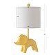 preview thumbnail 12 of 33, SAFAVIEH Kids Lighting 20" Ellie Elephant Lamp - 11.5"x10"x20"
