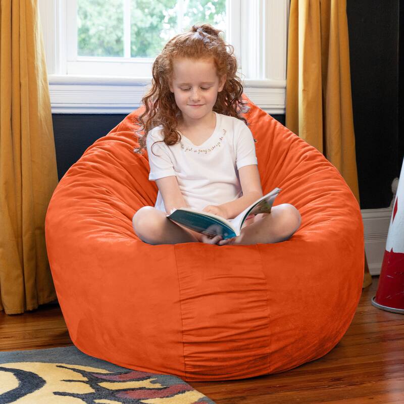 Jaxx 4 ft Cocoon Kids Bean Bag Chair and Crash Pad