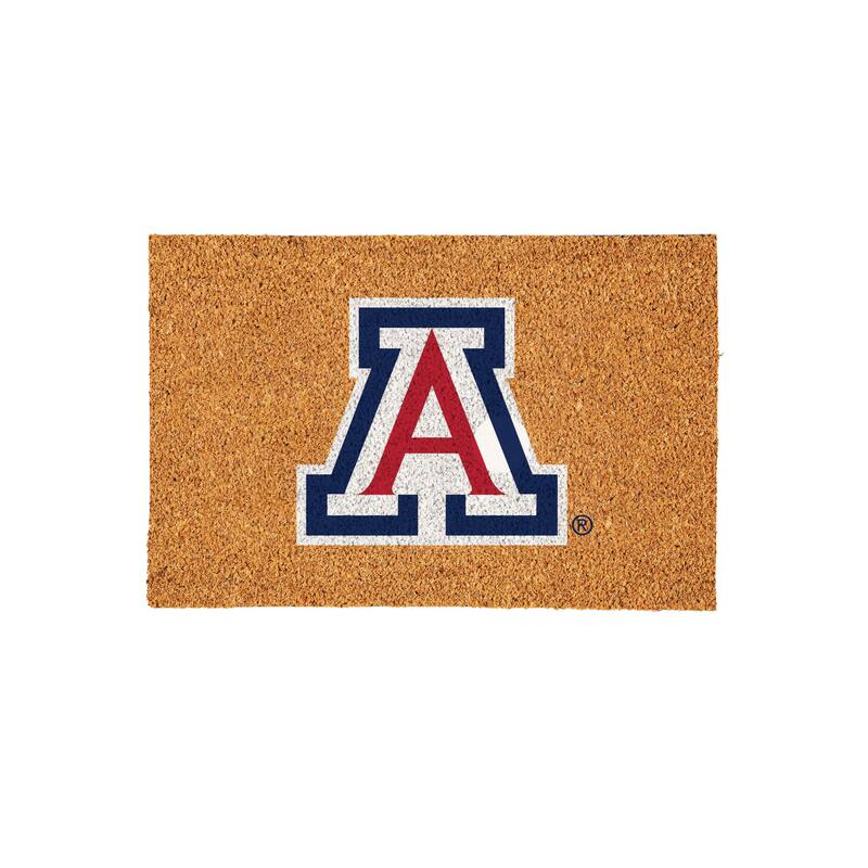 University of Arizona Full Color Indoor/Outdoor Coir Mat
