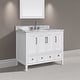 preview thumbnail 34 of 68, Avanity Everette Bath Vanity with Carrara White Natural Marble Top