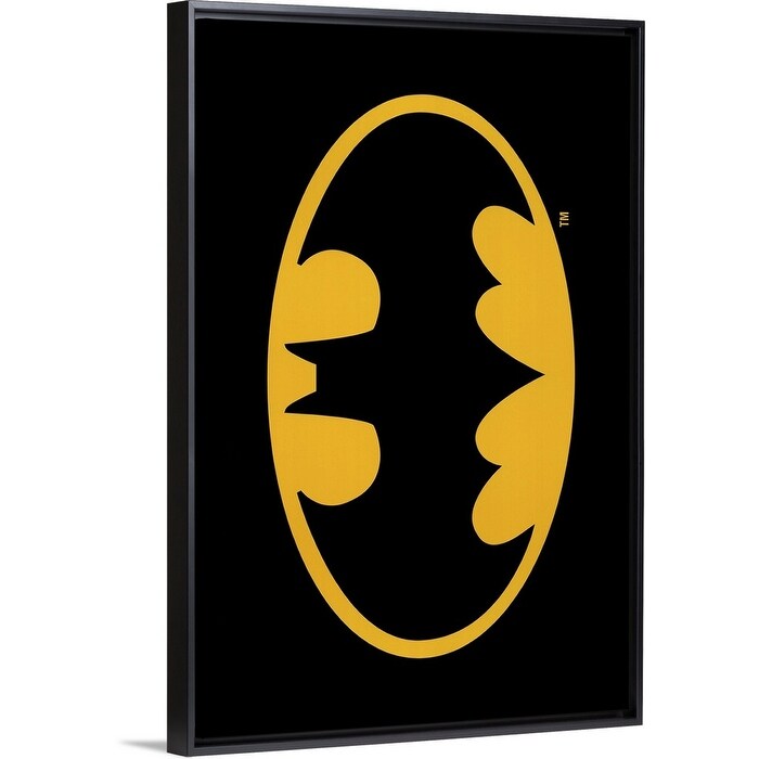 Shop Batman 1989 Black Float Frame Canvas Art Overstock 25515175