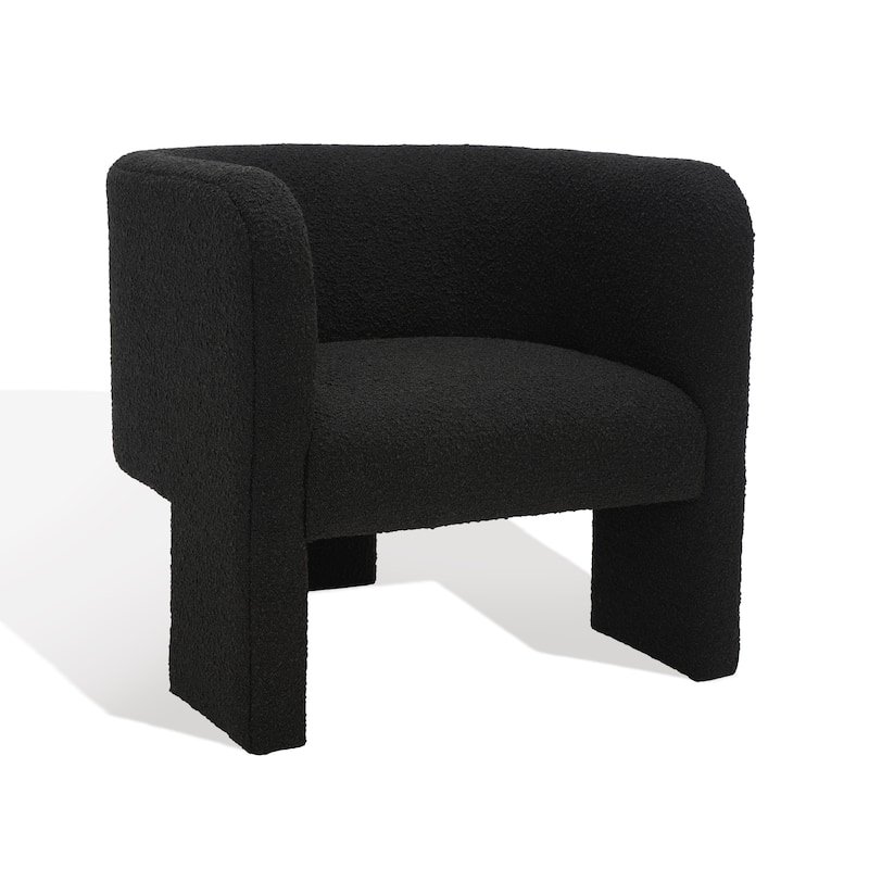 SAFAVIEH Couture Sammie 3-Leg Boucle Accent Chair - 30 in. W x 30 in. D x 29 in. H