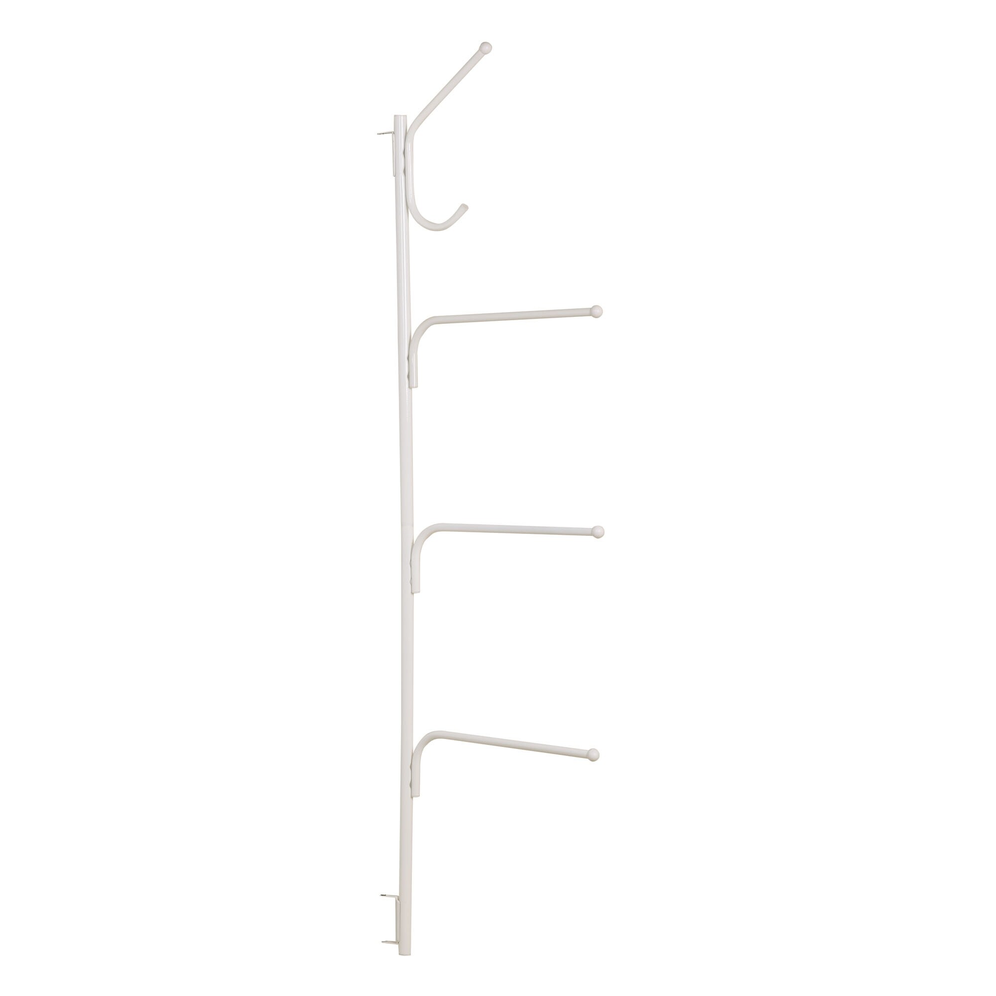 door hinge towel racks