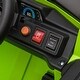 preview thumbnail 8 of 13, Electric Car with Front LED Lights and Horn - Green