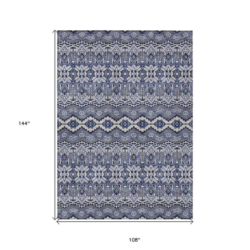 HomeRoots Moroccan Transitional Rectangle Outdoor Rug