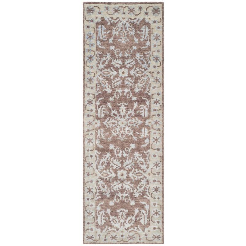 SAFAVIEH Hand-knotted Stone Wash Vetka Modern Wool Rug