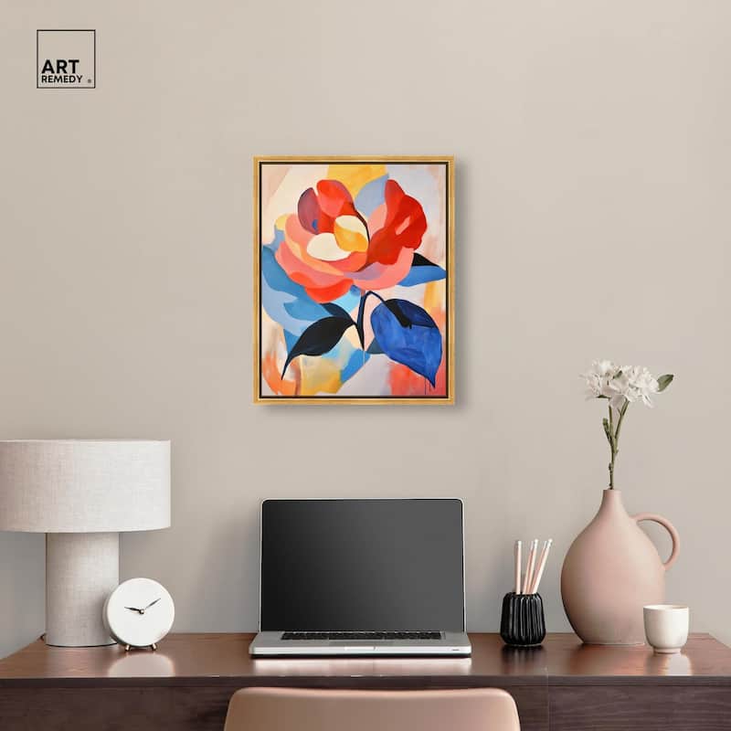 Chromatic Explosion I Canvas by Art Remedy
