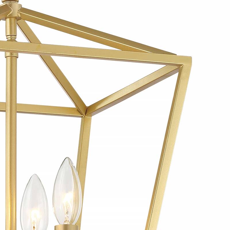 Finnick 4-light Modern Farmhouse Lantern Kitchen Island Pendant with UL Certified