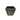 Infinity 11 in. H x 11 in. W x 11 in. D Plastic Wicker Planter Gray