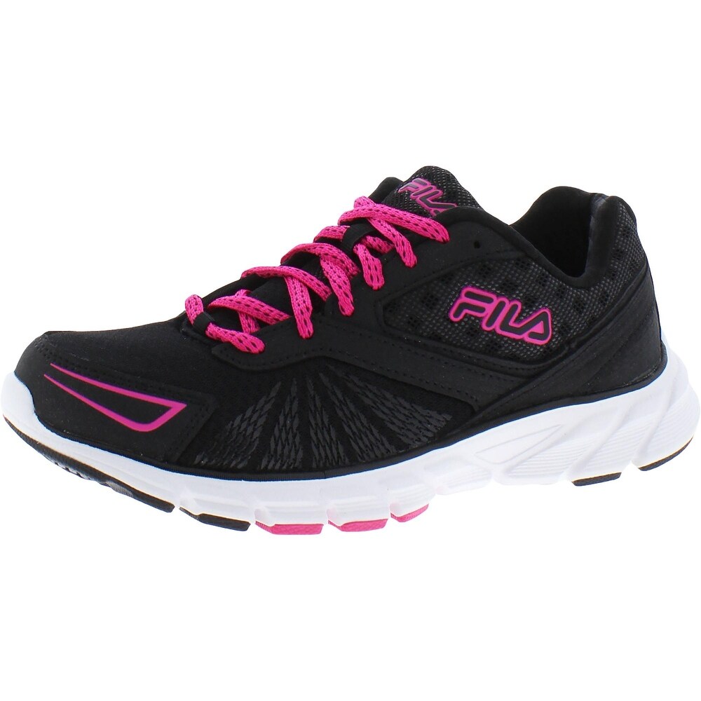 fila shoes black and pink