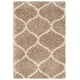 preview thumbnail 72 of 122, SAFAVIEH Hudson Shag Ogee Trellis 2-inch Thick Area Rug 2' x 3' - Beige/Ivory