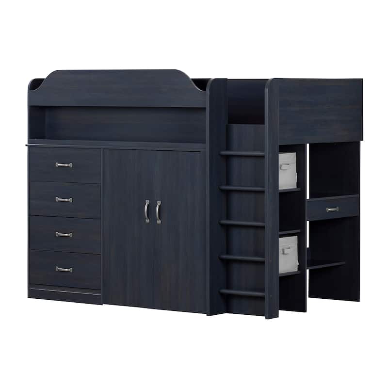 South Shore Asten Loft Bed with Desk