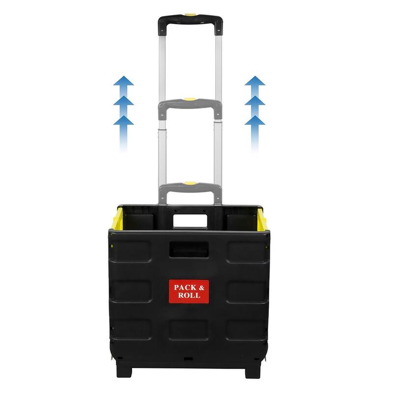 Mount-It! Rolling Collapsible Utility Cart - MI-904