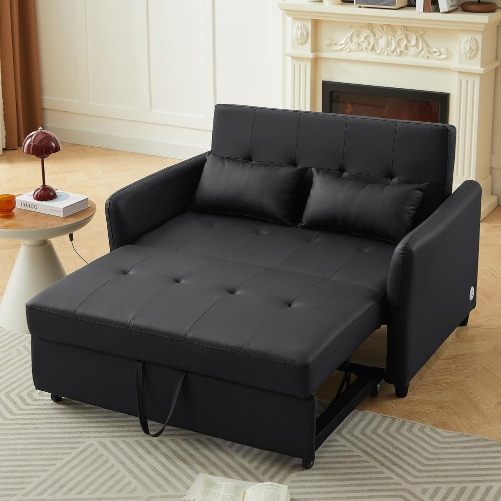 Convertible Adjustable Oversized Armchair Sleeper Bed