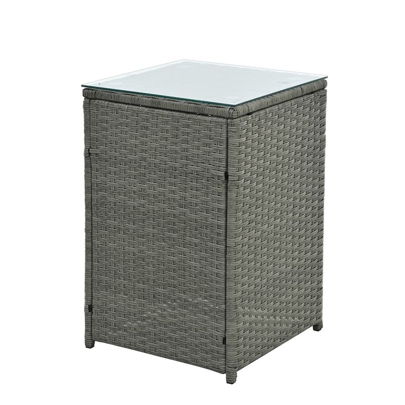 5 Set Wicker Furniture,Patio Furniture,Seasonal PE Wicker Furniture