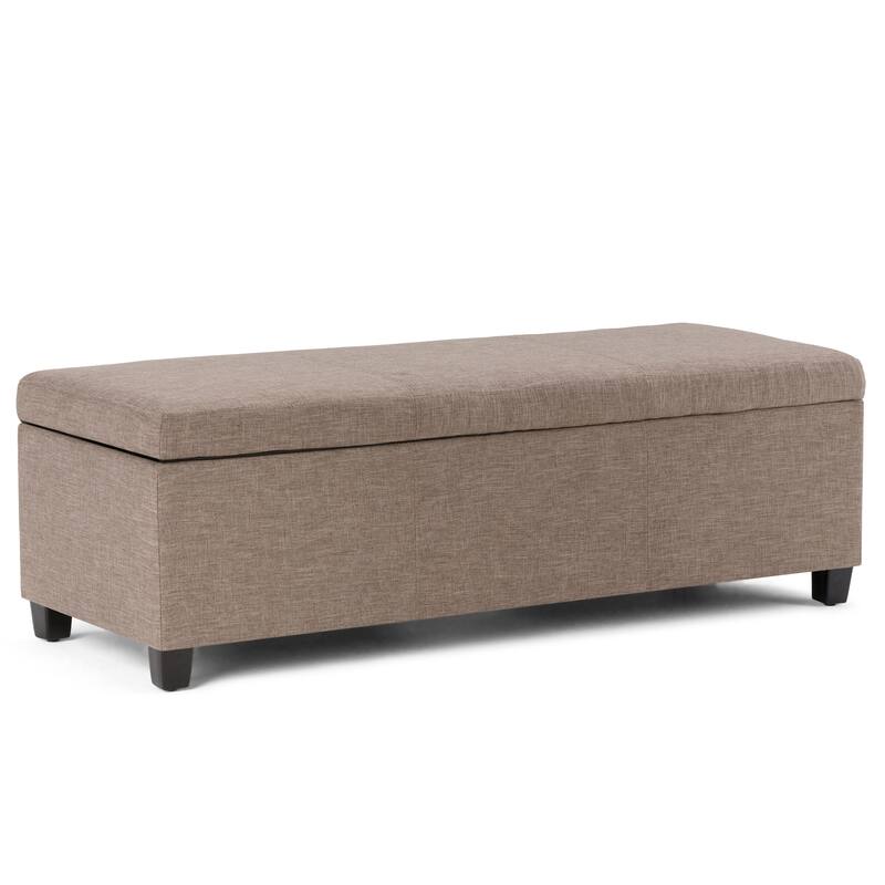 Modern Storage Ottoman Bench for Living Room