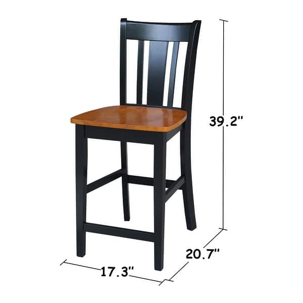 dimension image slide 12 of 21, Copper Grove Wistman Bar Stool