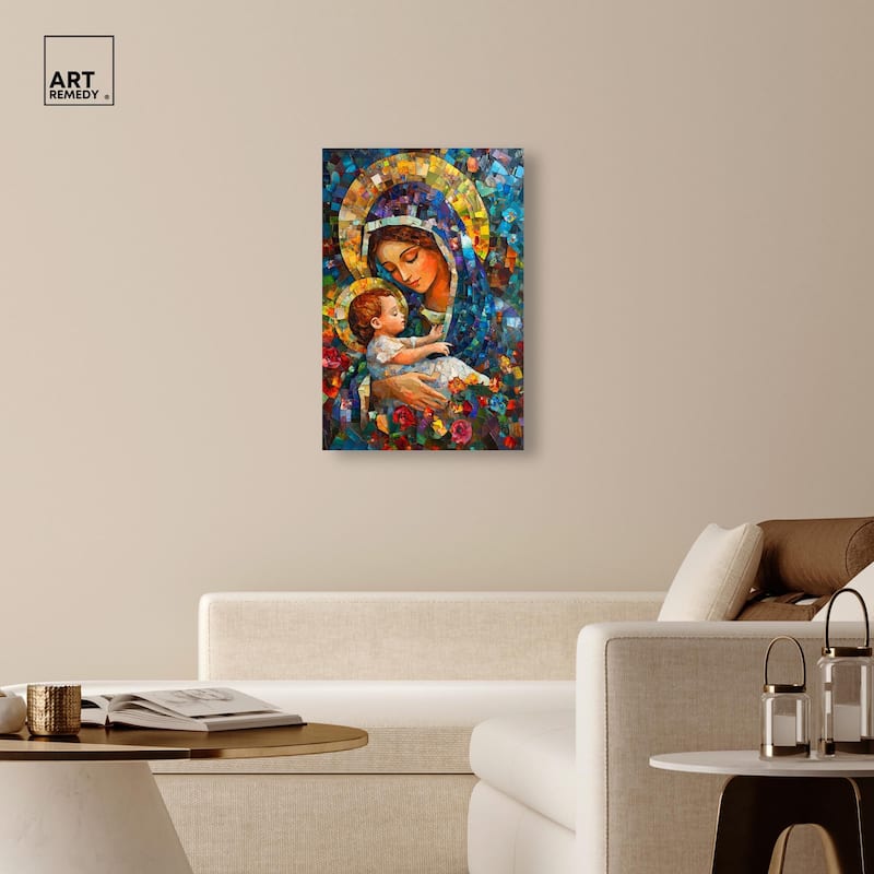 Glass Gospel II Canvas by Art Remedy, Gallery Wrapped
