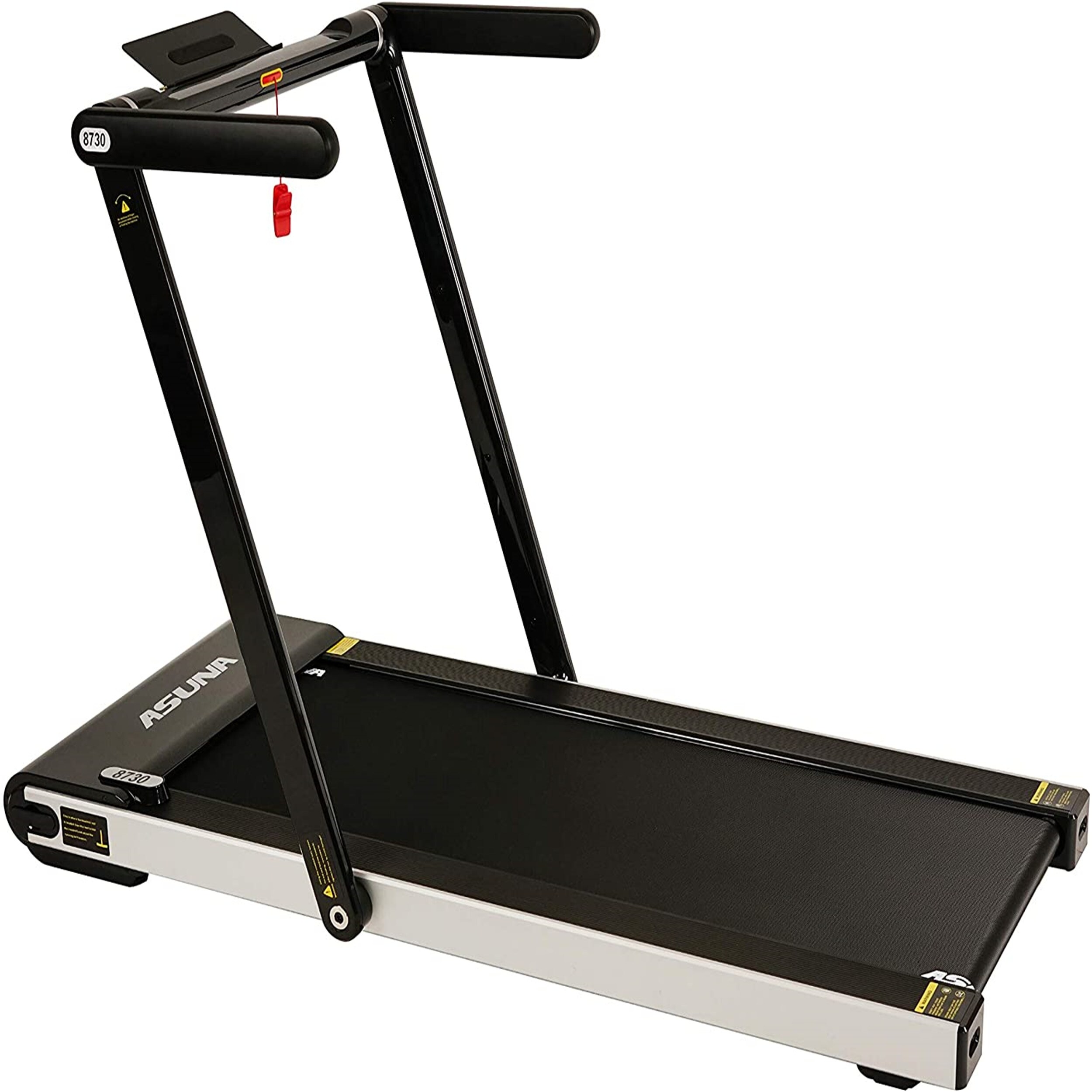 Space Saving Treadmill Flat Folding With Speakers Overstock 31457724