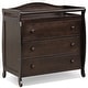 preview thumbnail 1 of 34, Costway 3 Drawer Baby Changing Table Infant Diaper Changing Station - See Details Brown