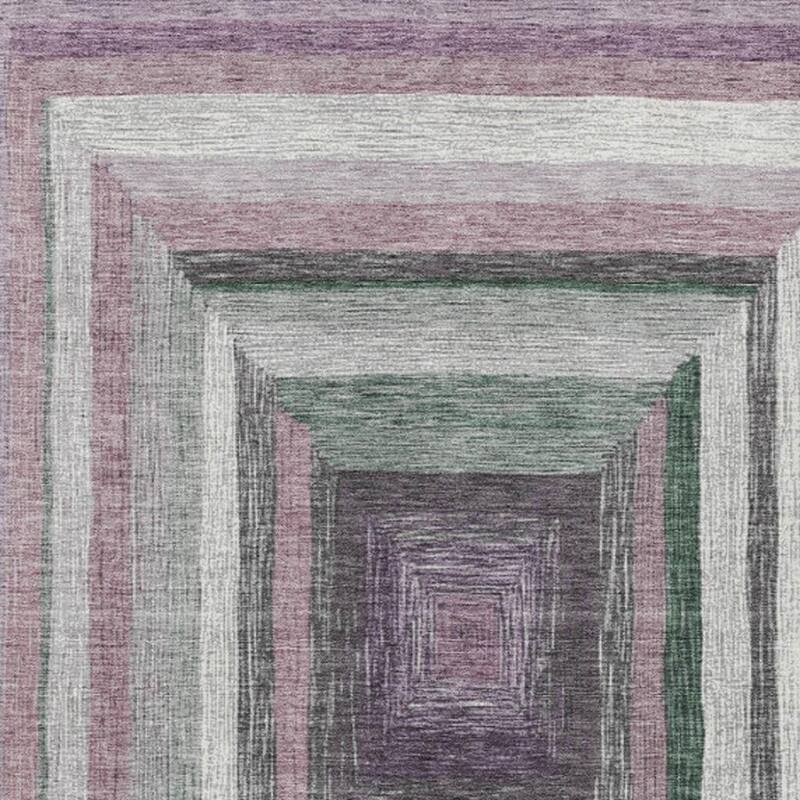 HomeRoots Geometric Transitional Rectangle Outdoor Rug