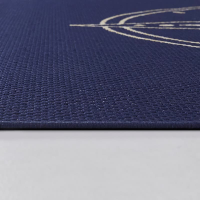 Rozsa Nautical Compass Indoor/Outdoor Area Rug
