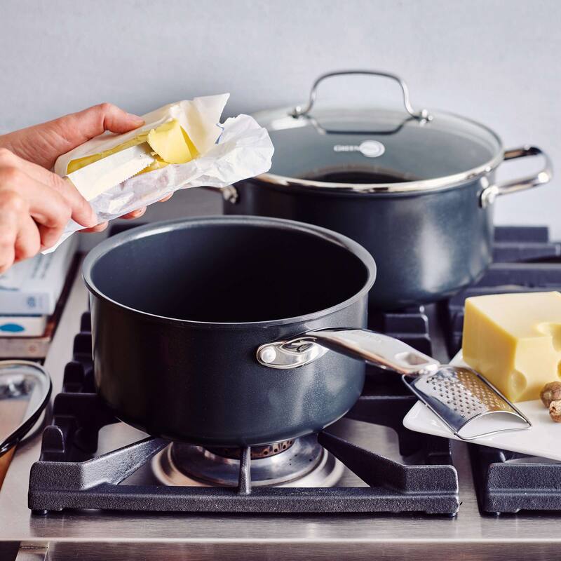 GreenPan Prime Midnight 3qt Covered Sauce Pan Bed Bath & Beyond