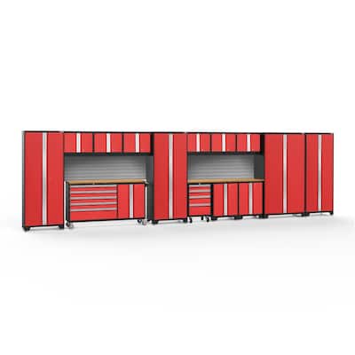 NewAge Products Bold Series 276" W x 18" D 15 Piece Garage Cabinet Set