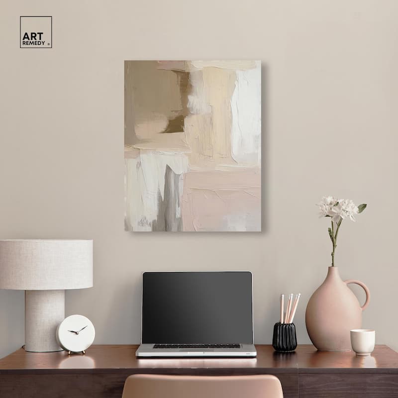Subtle Earth Tones II Canvas by Art Remedy, Gallery Wrapped