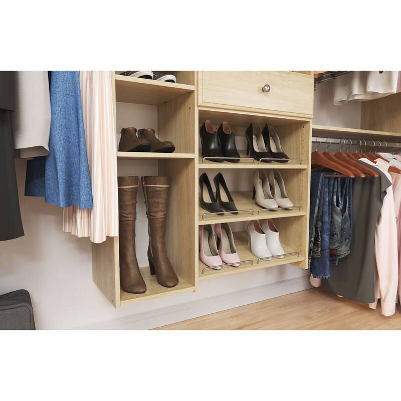 Easy Track 9 Ft. W. Premium Laminate Closet Kit