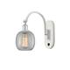 Option White and Polished Chrome / Clear Crackle