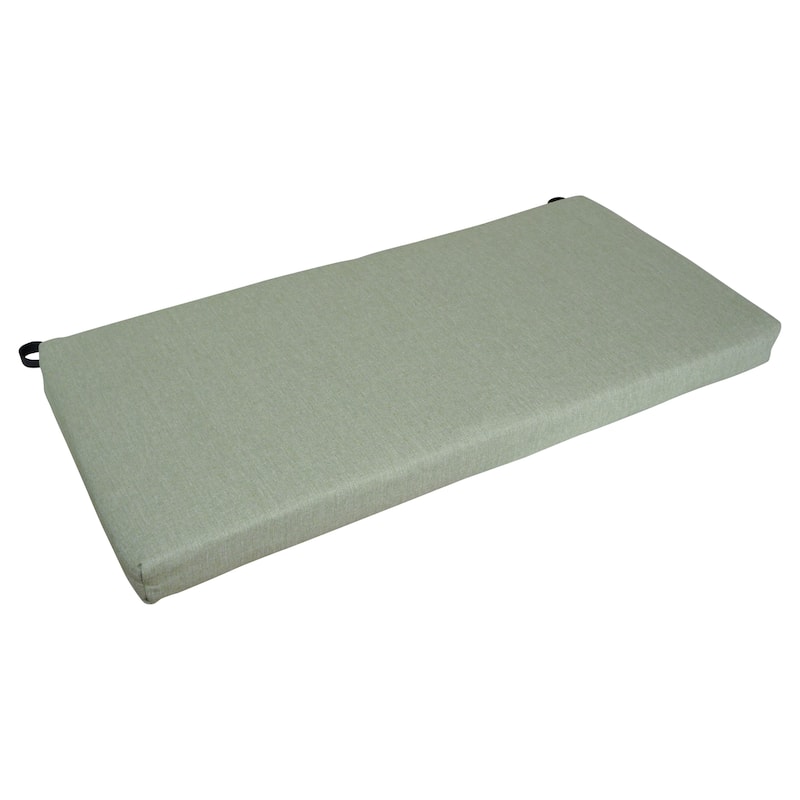 42-inch by 19-inch Premium Woven Olefin Indoor/Outdoor Loveseat Cushion - 42 x 19 - Scope Palm