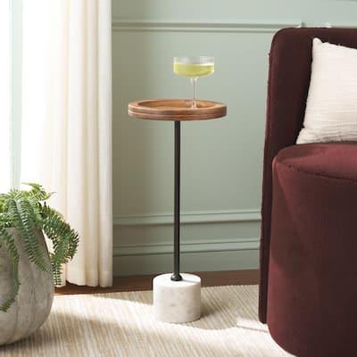 SAFAVIEH Home Elisabeth Round Side Table - 10"W x 10"D x 23"H