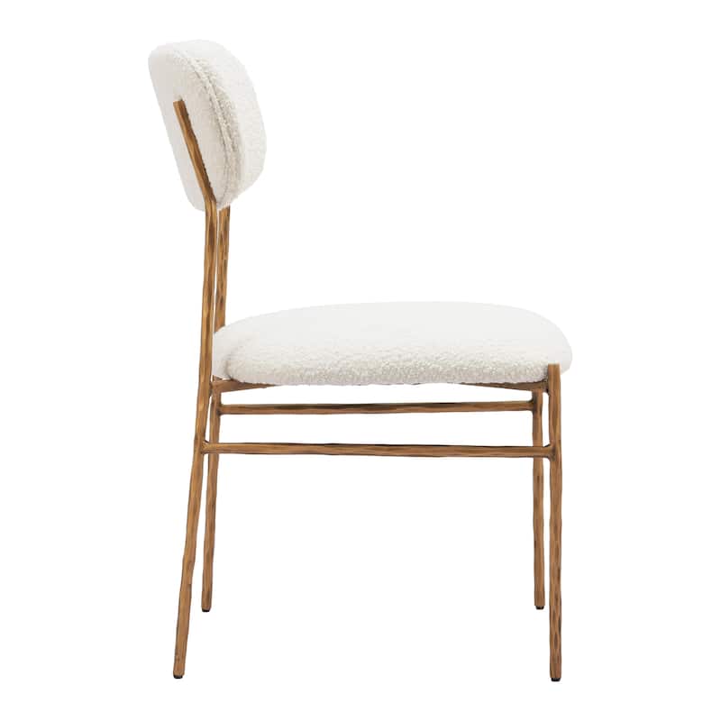 Sydhavnen Dining Chair Cream & Gold