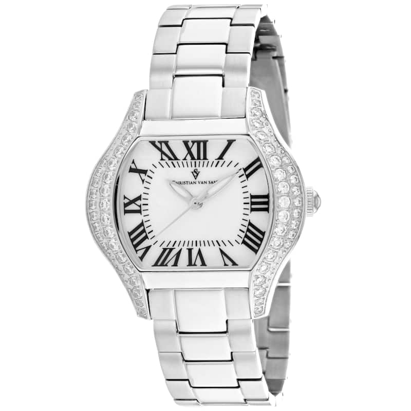 Christian Van Sant Women's Bianca White Dial Watch - CV1830 - 6 (36)