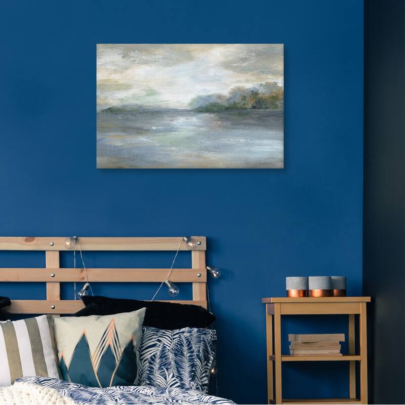 Blue Ethereal by Nan Canvas Art Print