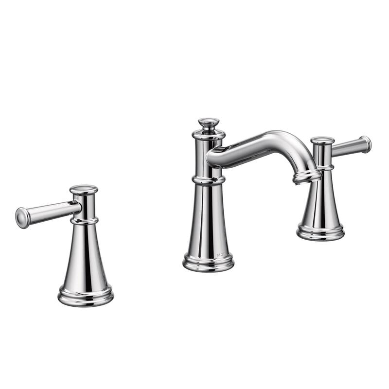 Moen TV6405 Belfield 1.2 GPM Widespread Bathroom Faucet with Pop-Up - Chrome