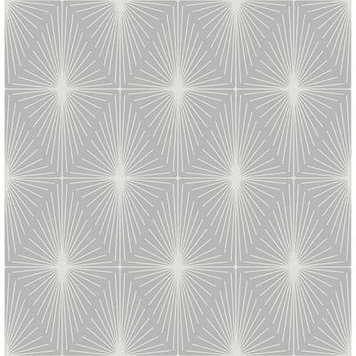 Stars Andrew Starlight Grey Diamond Wallpaper