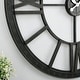 preview thumbnail 13 of 15, FirsTime & Co. Big Time Wall Clock, Plastic, 40 x 2 x 40 in, American Designed